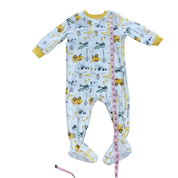 Toddlers and Baby Boys' Flame Resistant Fleece Footed Pajamas, Pack of 6 - Picture 6 of 16